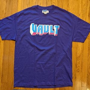 Vault Purple Graphic T-Shirt Men's Size XL Streetwear
